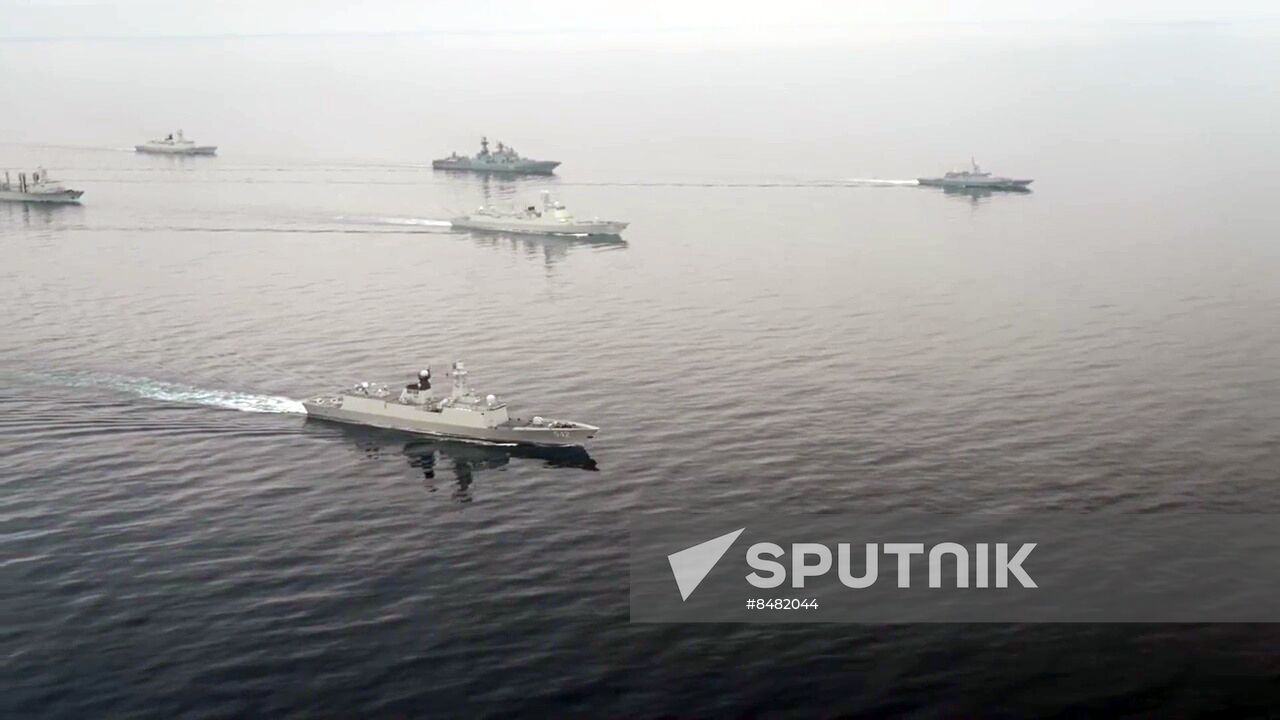 China Russia Naval Drills