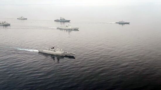 China Russia Naval Drills