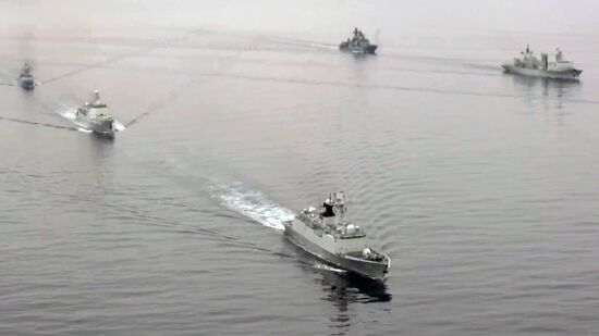 China Russia Naval Drills