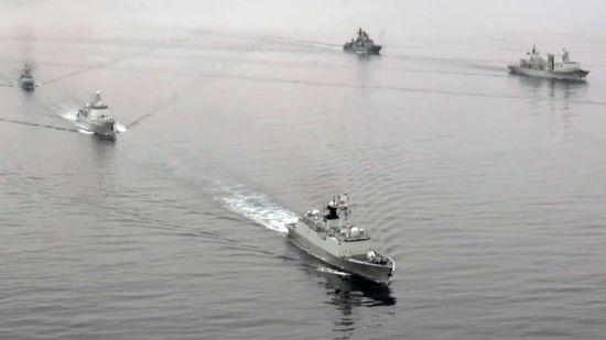 China Russia Naval Drills