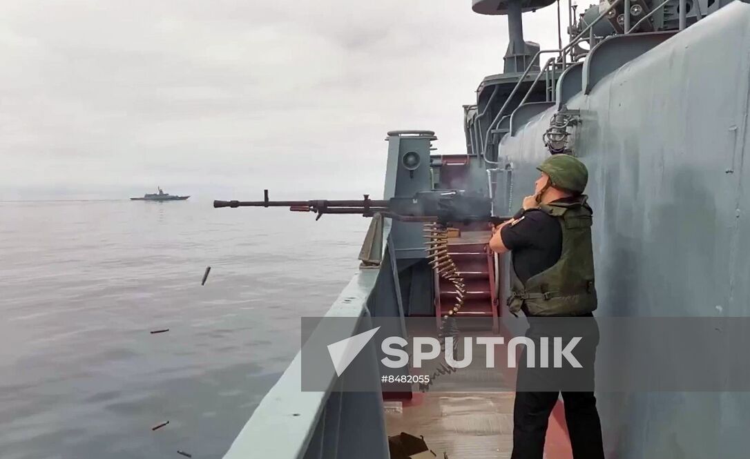 China Russia Naval Drills