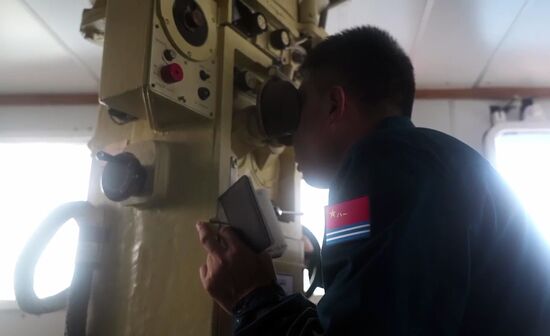 China Russia Naval Drills