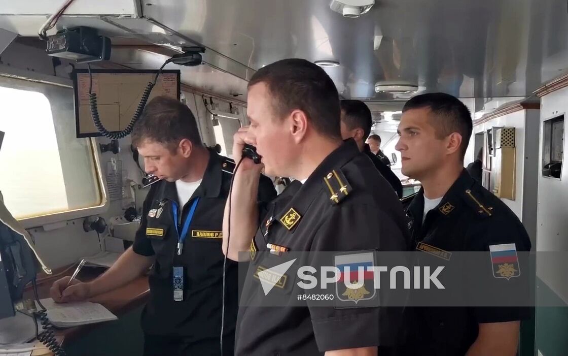 China Russia Naval Drills