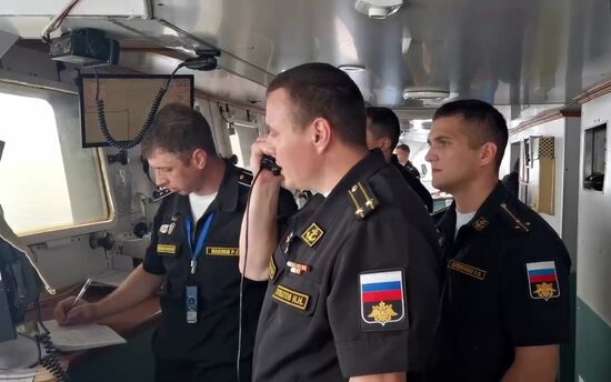 China Russia Naval Drills