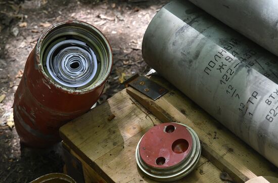 Russia Ukraine Military Operation Leaflet Shells