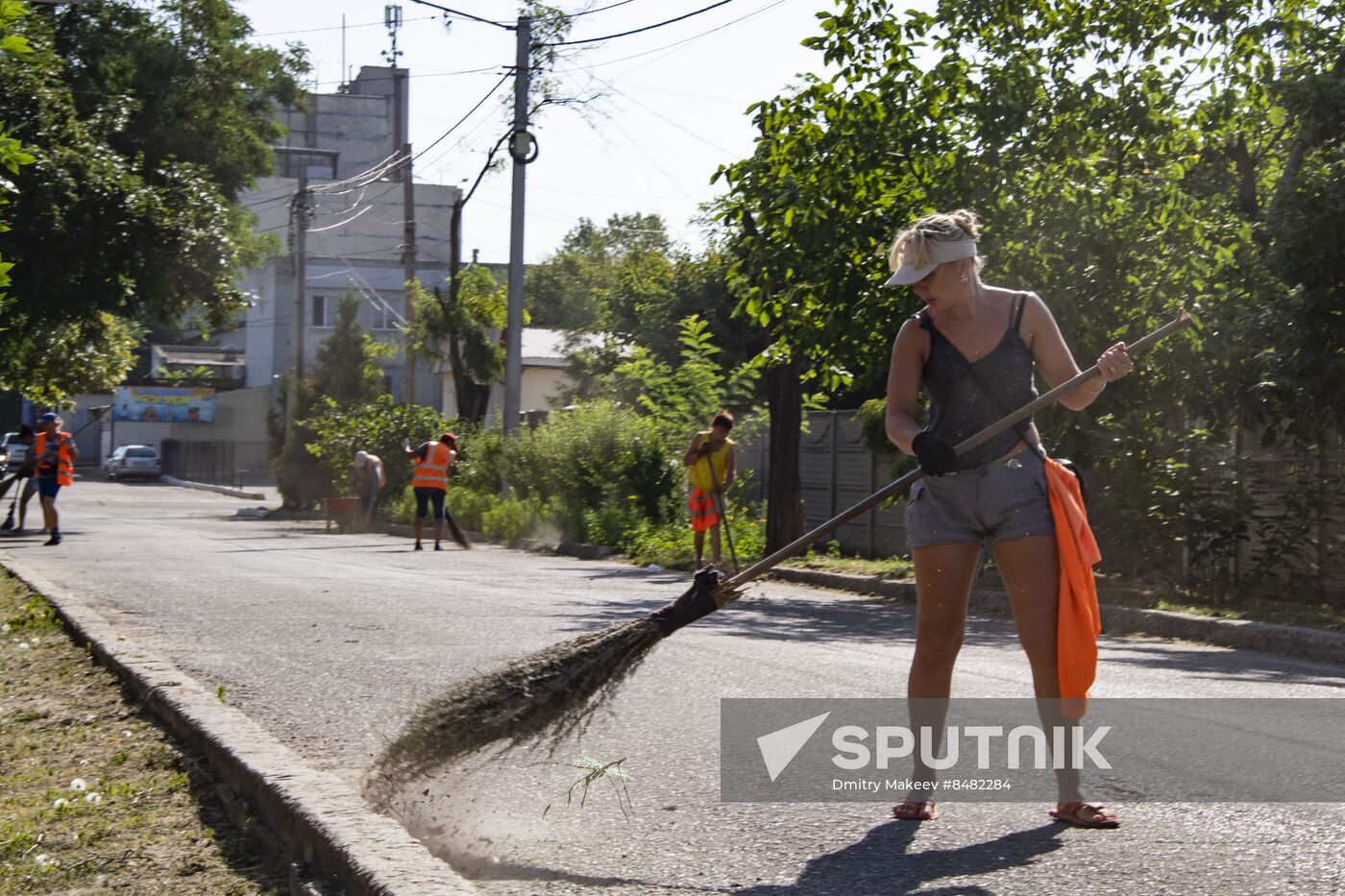 Russia Kherson Region Daily Life