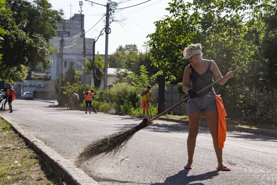 Russia Kherson Region Daily Life