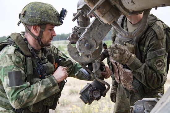 Russia Ukraine Military Operation Rocket Launcher