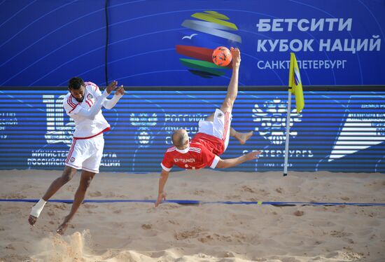 Russia Beach Soccer Nations Cup Russia - UAE