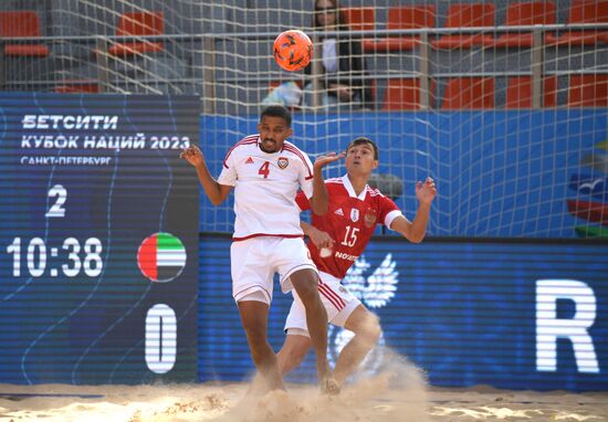 Russia Beach Soccer Nations Cup Russia - UAE