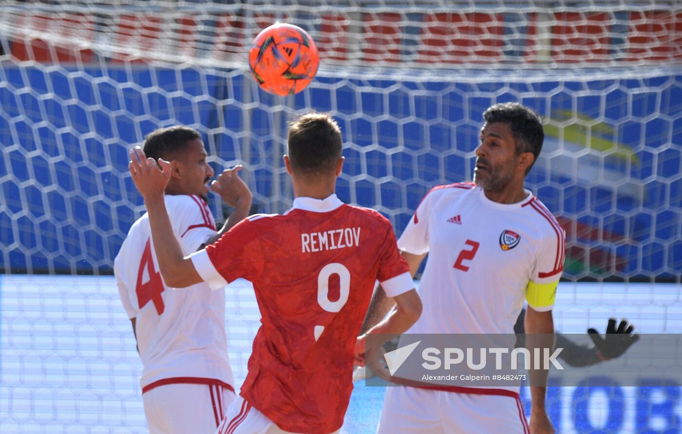 Russia Beach Soccer Nations Cup Russia - UAE