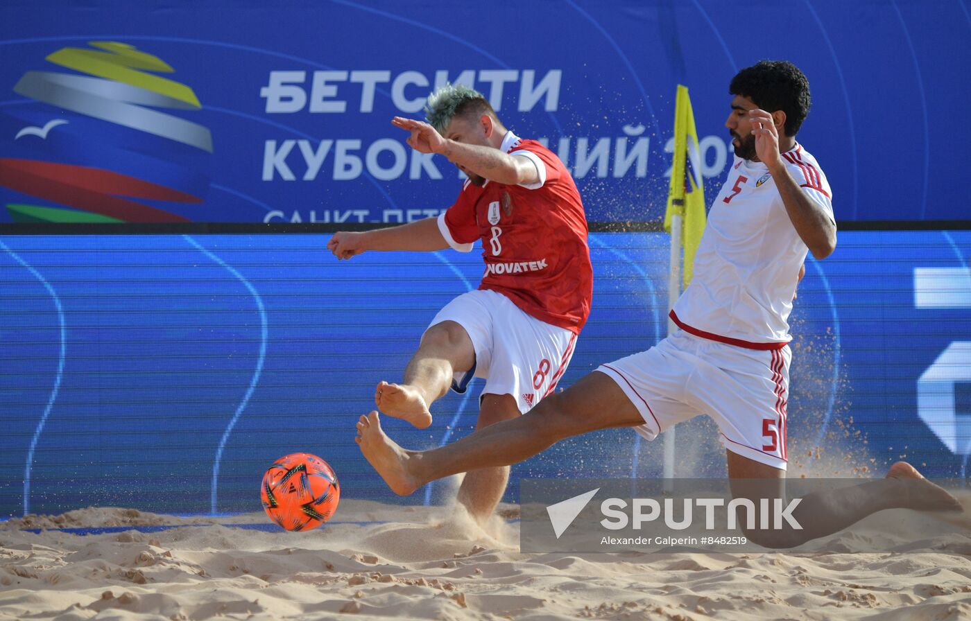 Russia Beach Soccer Nations Cup Russia - UAE