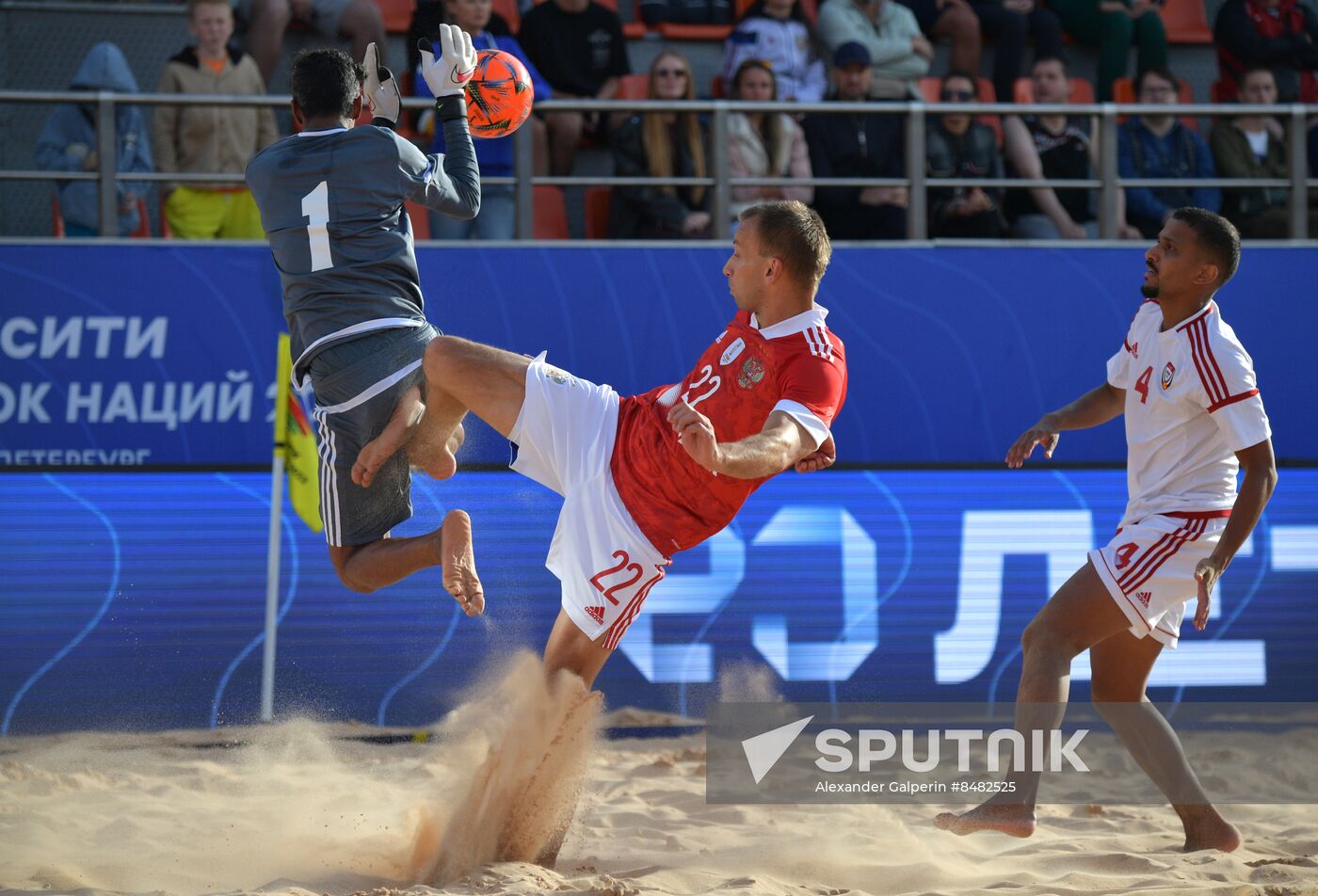 Russia Beach Soccer Nations Cup Russia - UAE