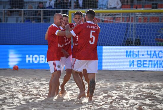 Russia Beach Soccer Nations Cup Russia - UAE