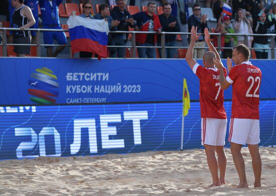 Russia Beach Soccer Nations Cup Russia - UAE