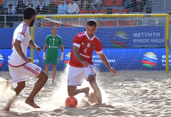 Russia Beach Soccer Nations Cup Russia - UAE