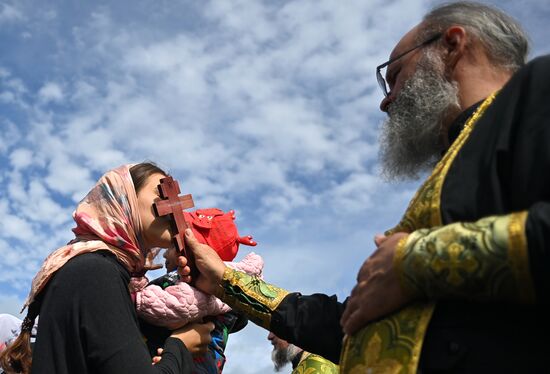 Russia Religion St Irenarchus Pilgrimage