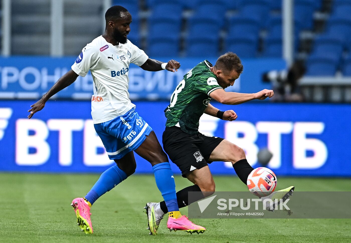 Russia Soccer Premier-League Dynamo - Krasnodar