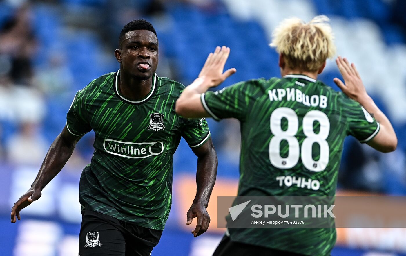 Russia Soccer Premier-League Dynamo - Krasnodar