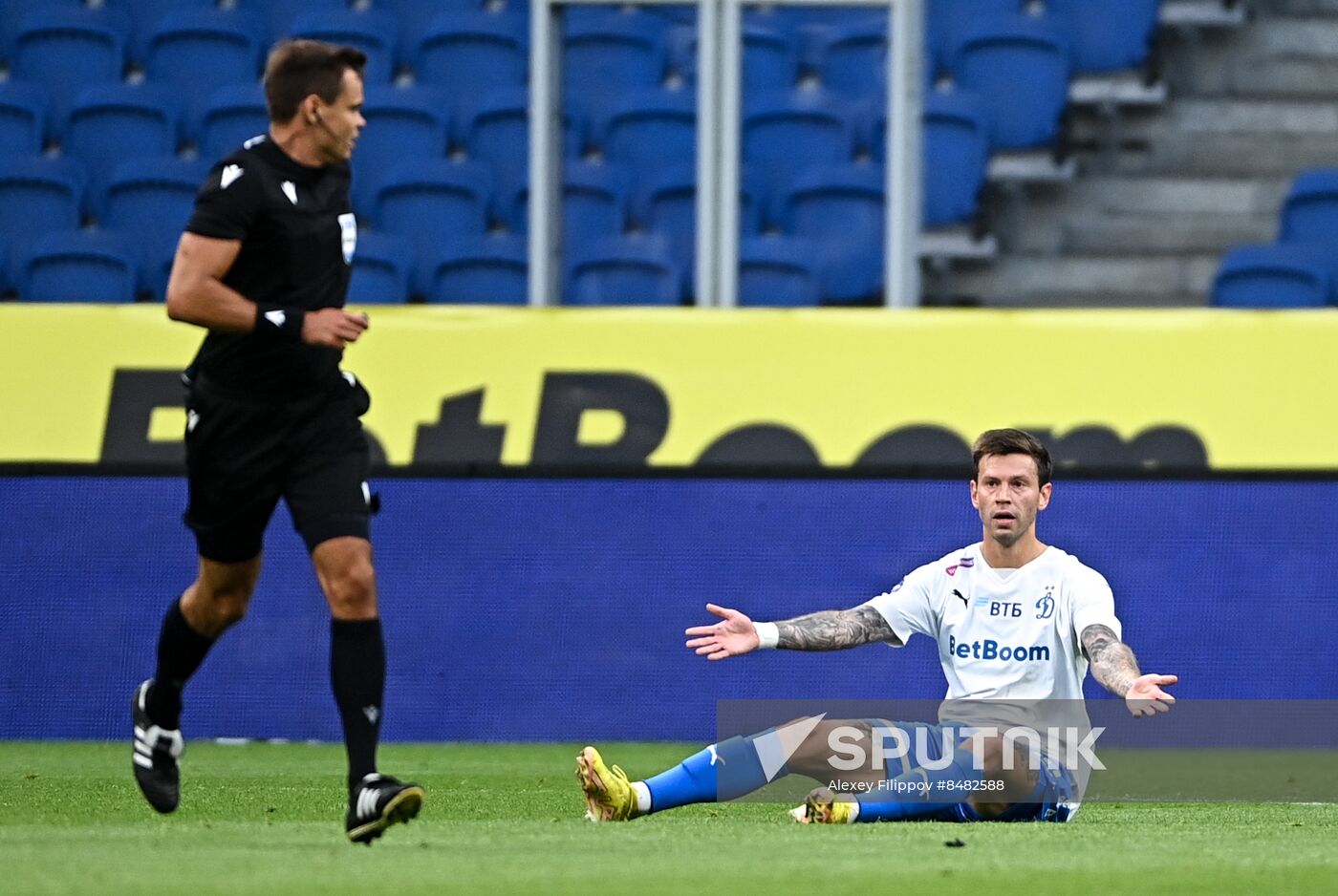 Russia Soccer Premier-League Dynamo - Krasnodar