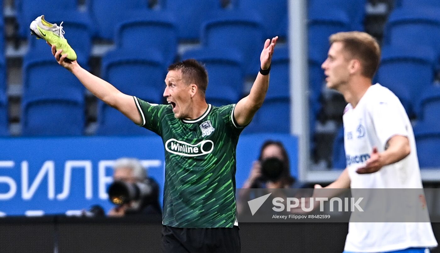 Russia Soccer Premier-League Dynamo - Krasnodar