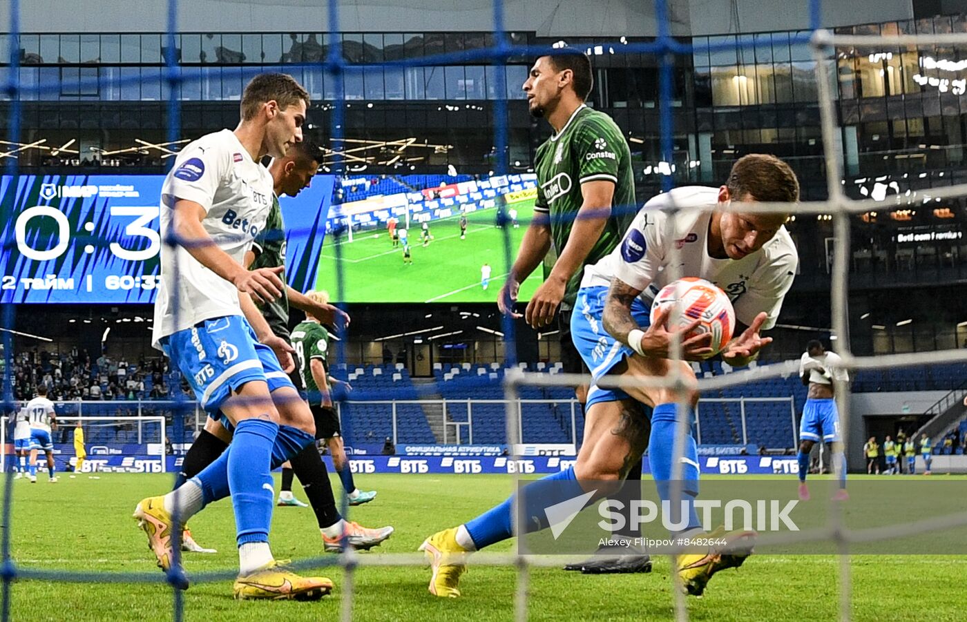 Russia Soccer Premier-League Dynamo - Krasnodar