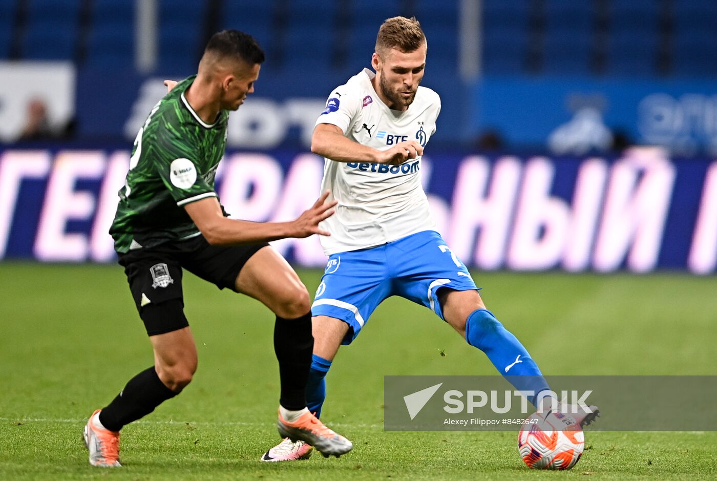 Russia Soccer Premier-League Dynamo - Krasnodar