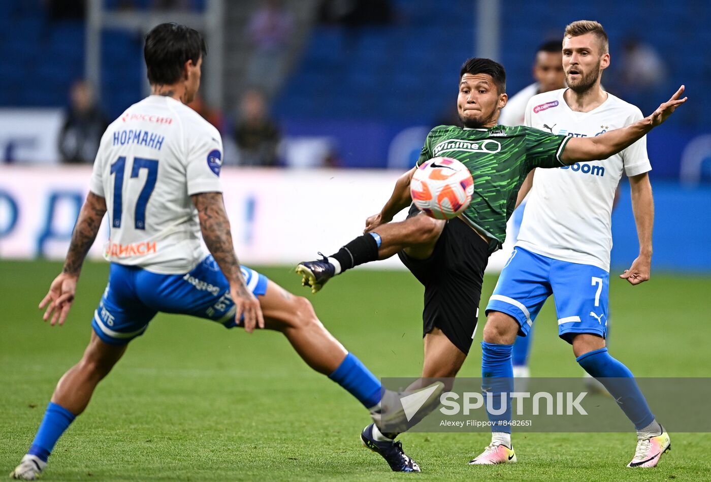 Russia Soccer Premier-League Dynamo - Krasnodar