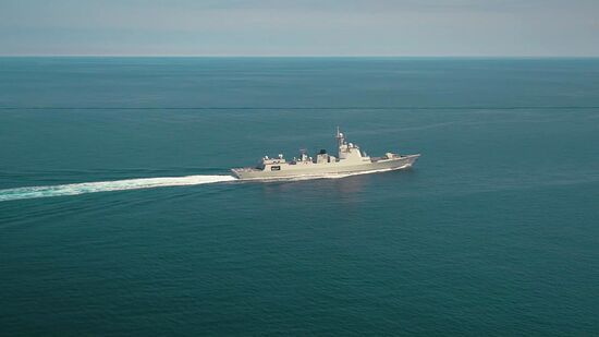 China Russia Naval Drills