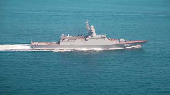 China Russia Naval Drills