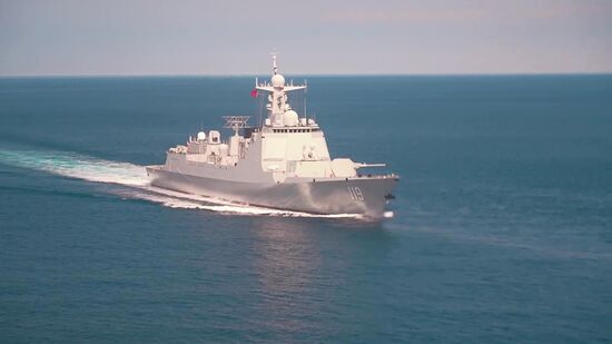 China Russia Naval Drills