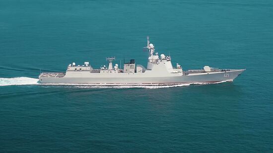 China Russia Naval Drills