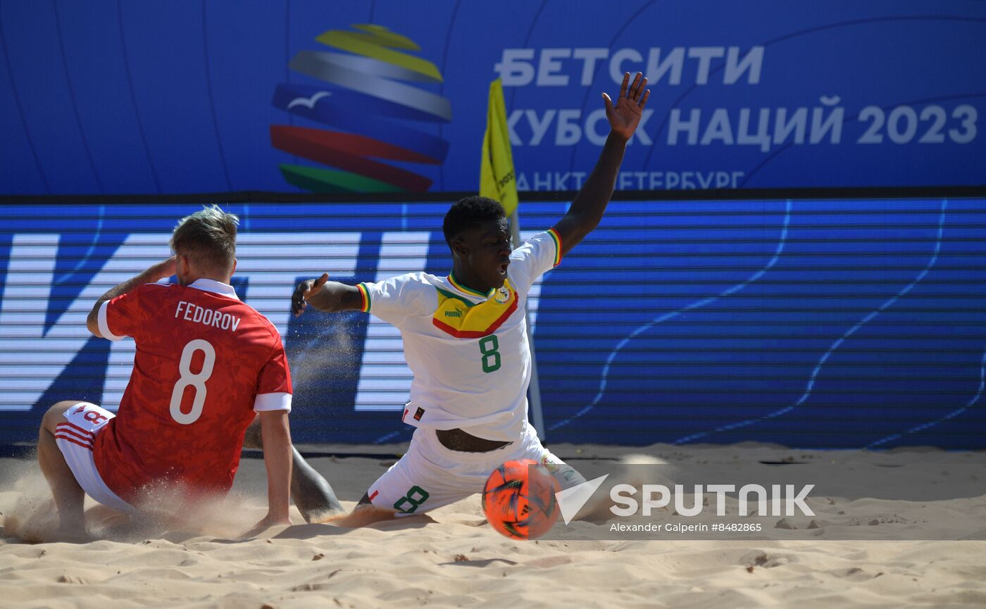 Russia Beach Soccer Nations Cup Russia - Senegal