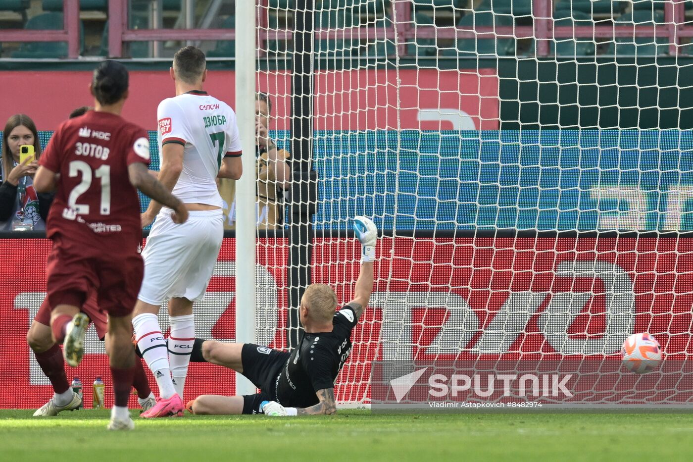 Russia Soccer Premier-League Lokomotiv - Rubin