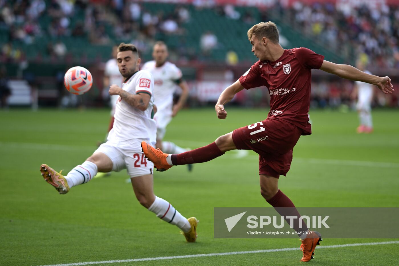 Russia Soccer Premier-League Lokomotiv - Rubin