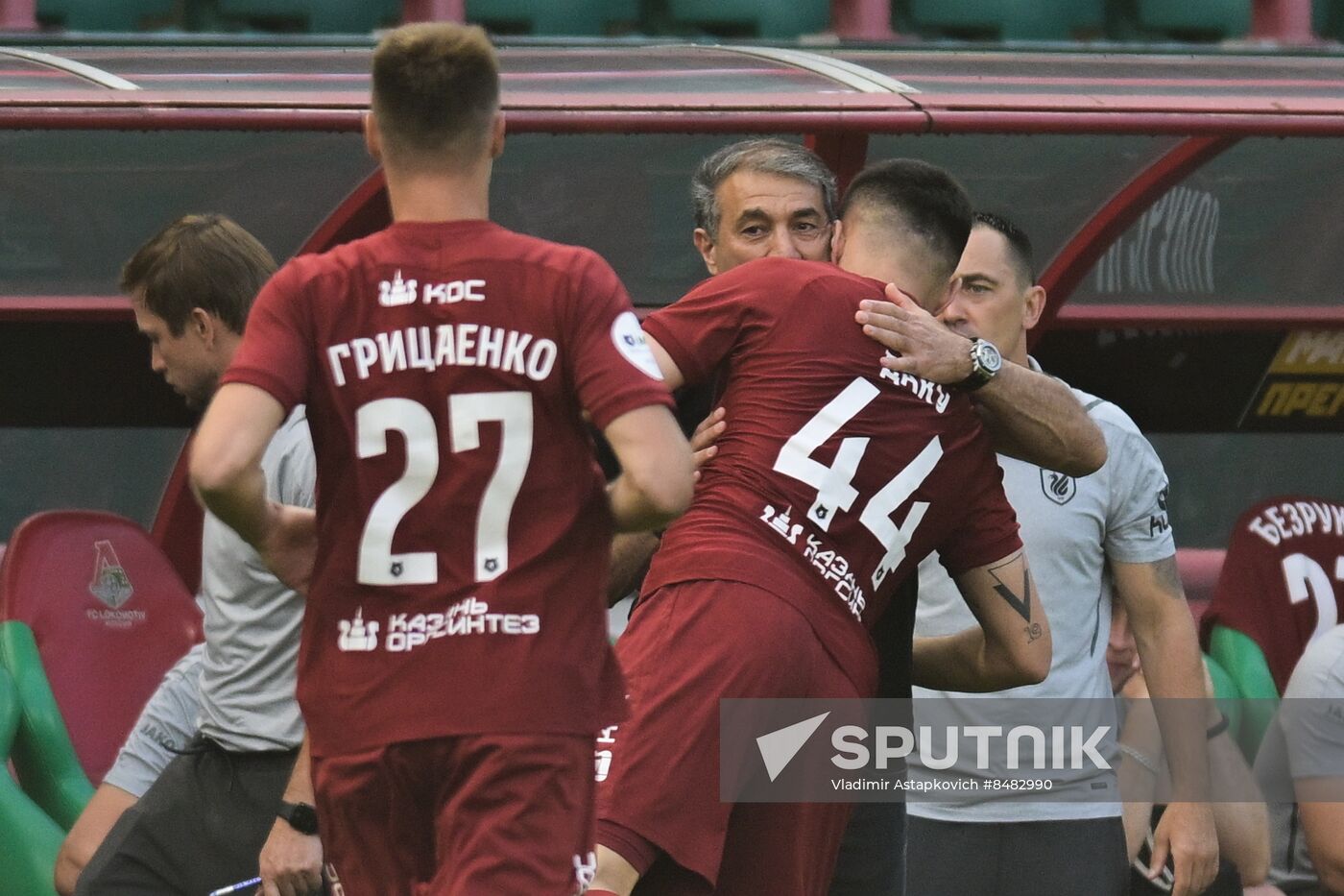 Russia Soccer Premier-League Lokomotiv - Rubin