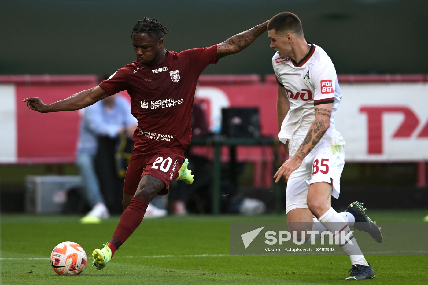 Russia Soccer Premier-League Lokomotiv - Rubin