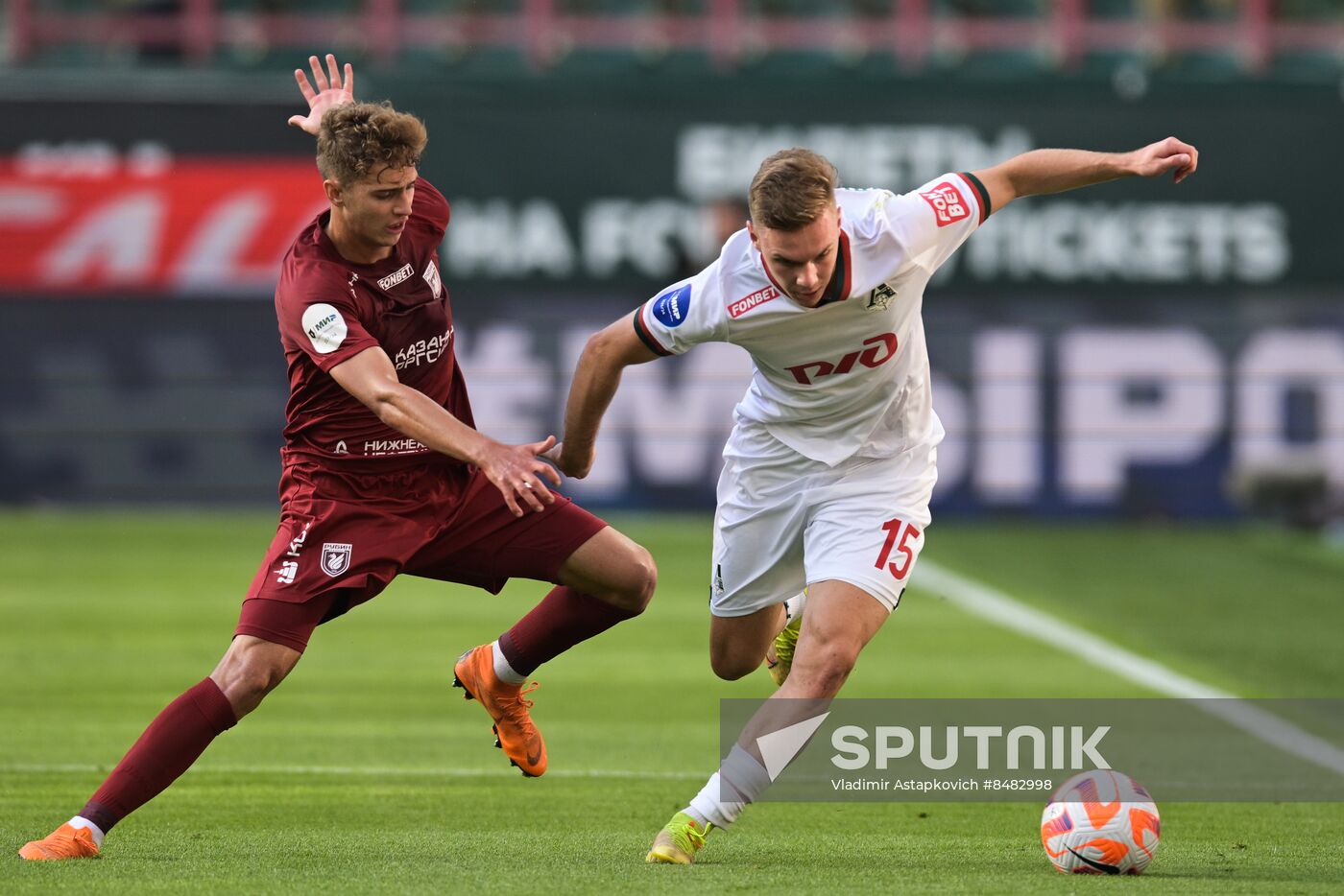 Russia Soccer Premier-League Lokomotiv - Rubin