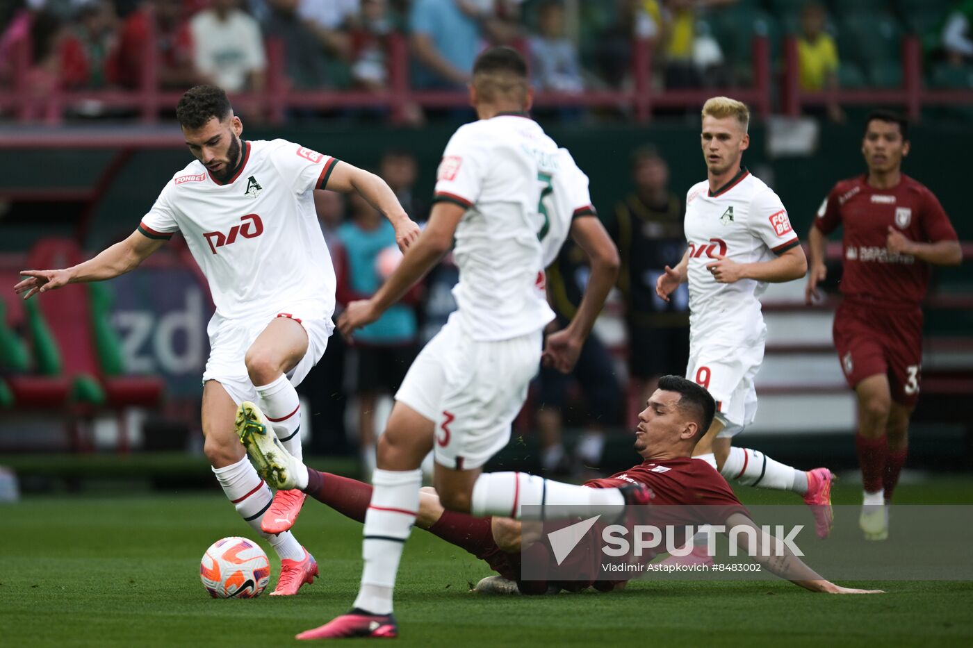 Russia Soccer Premier-League Lokomotiv - Rubin