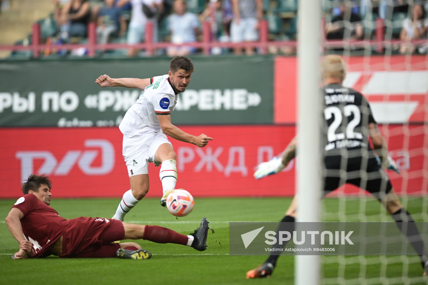 Russia Soccer Premier-League Lokomotiv - Rubin