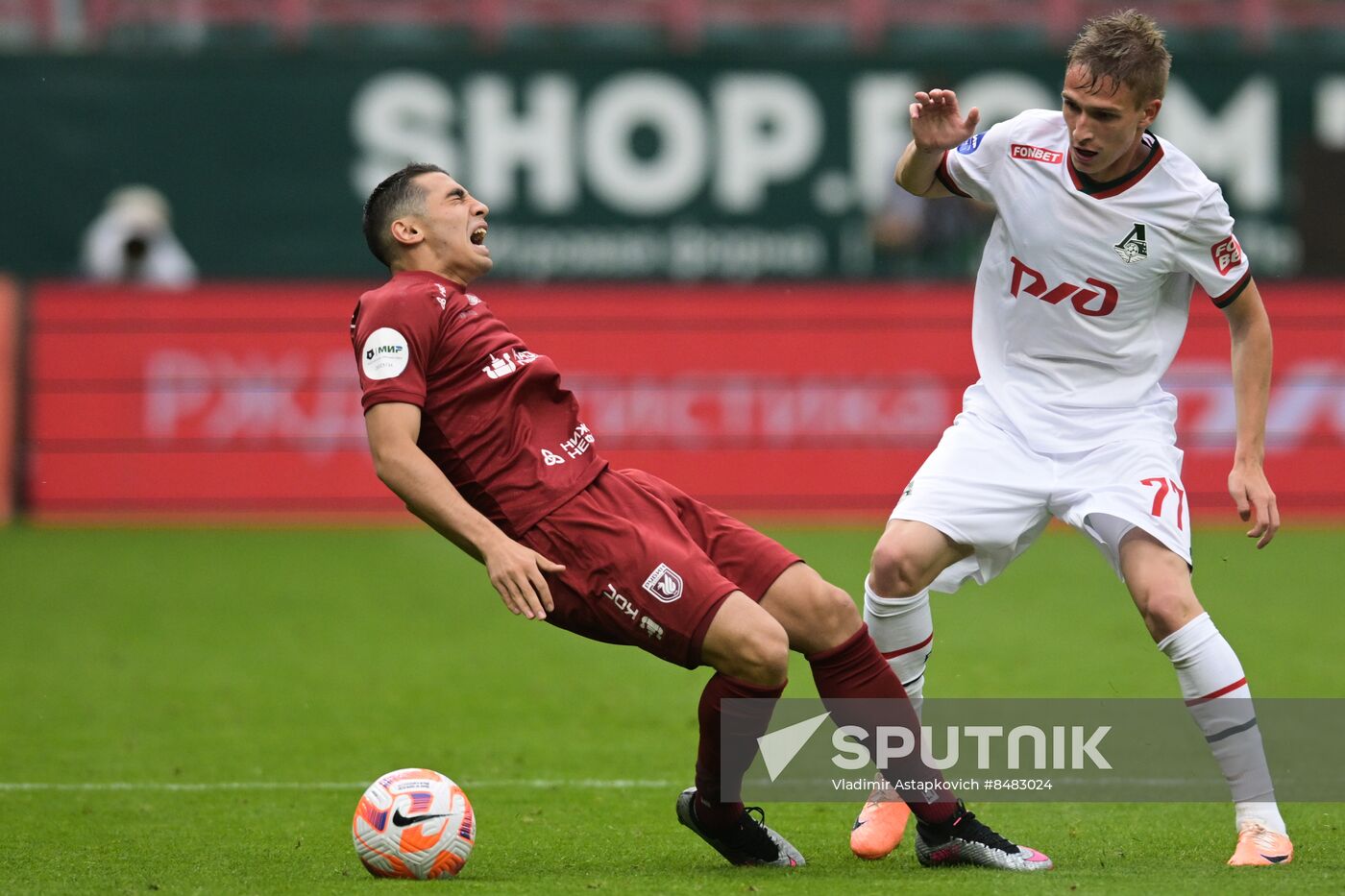 Russia Soccer Premier-League Lokomotiv - Rubin