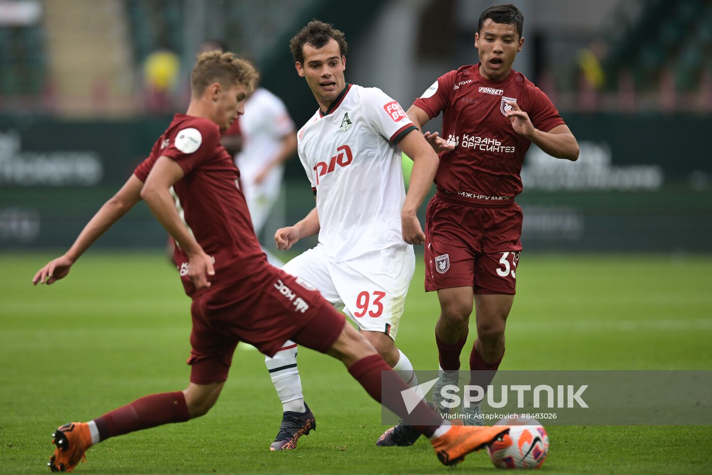 Russia Soccer Premier-League Lokomotiv - Rubin