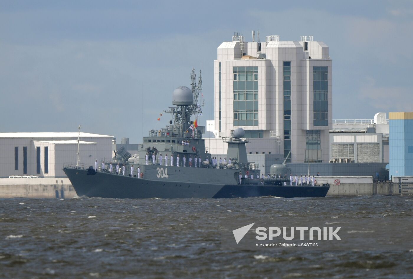 Russia Navy Day Parade Rehearsal