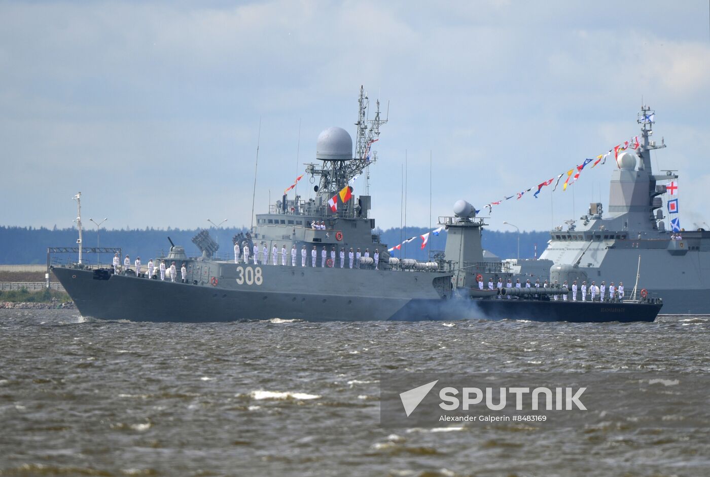 Russia Navy Day Parade Rehearsal