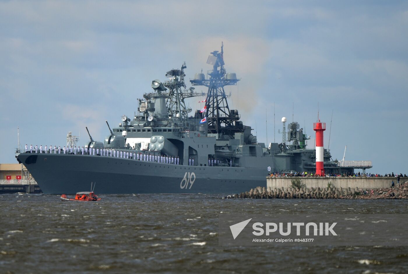 Russia Navy Day Parade Rehearsal