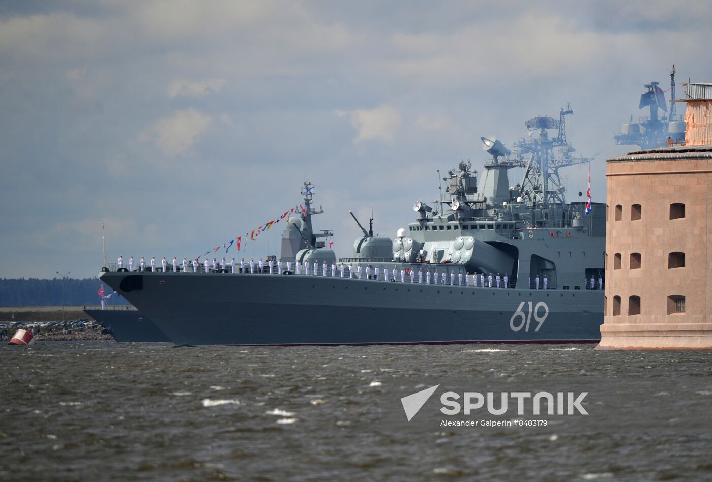 Russia Navy Day Parade Rehearsal