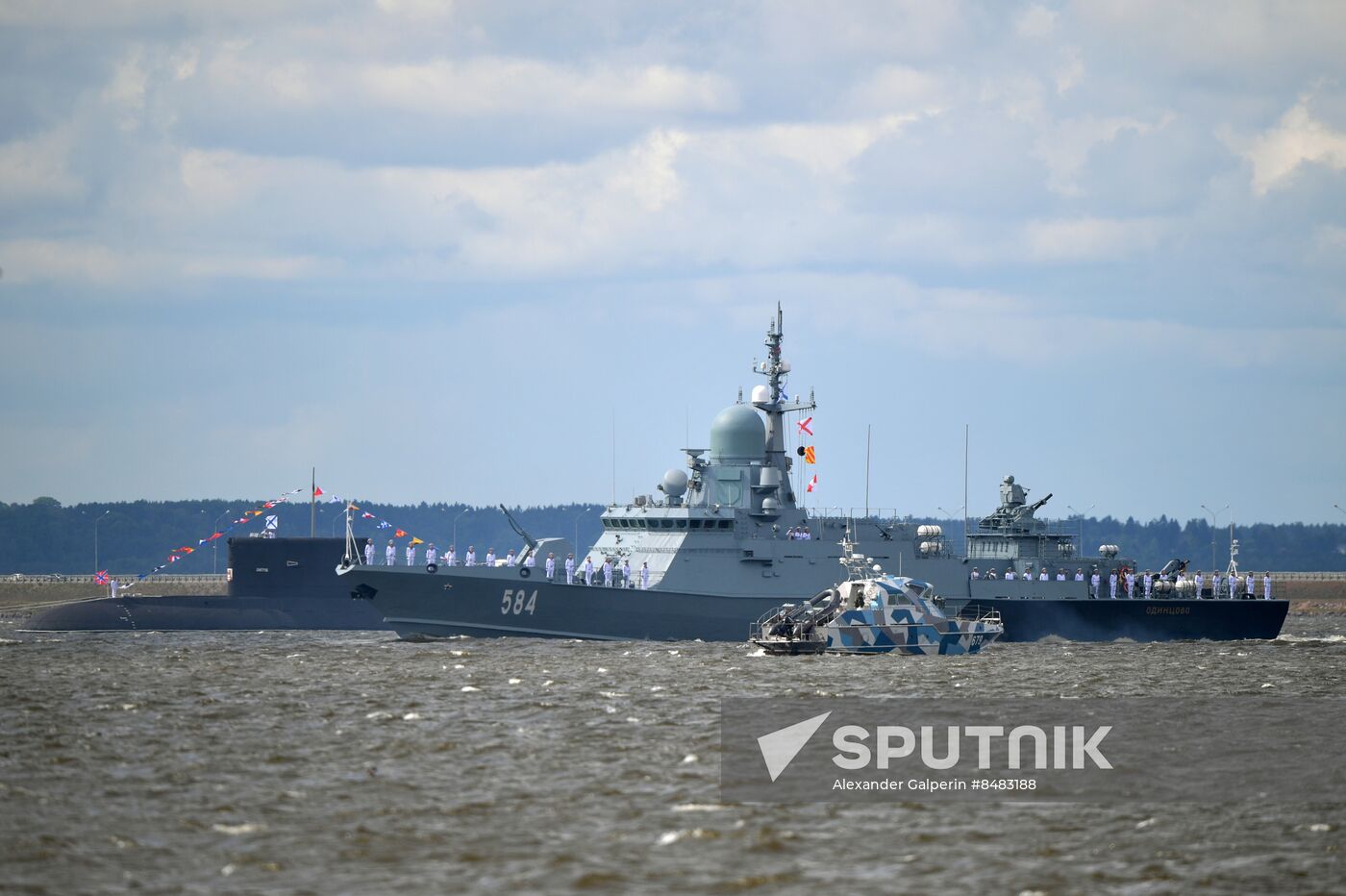 Russia Navy Day Parade Rehearsal