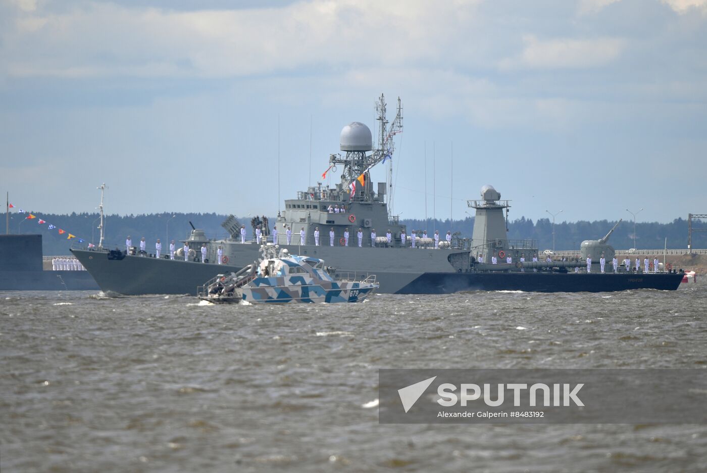 Russia Navy Day Parade Rehearsal