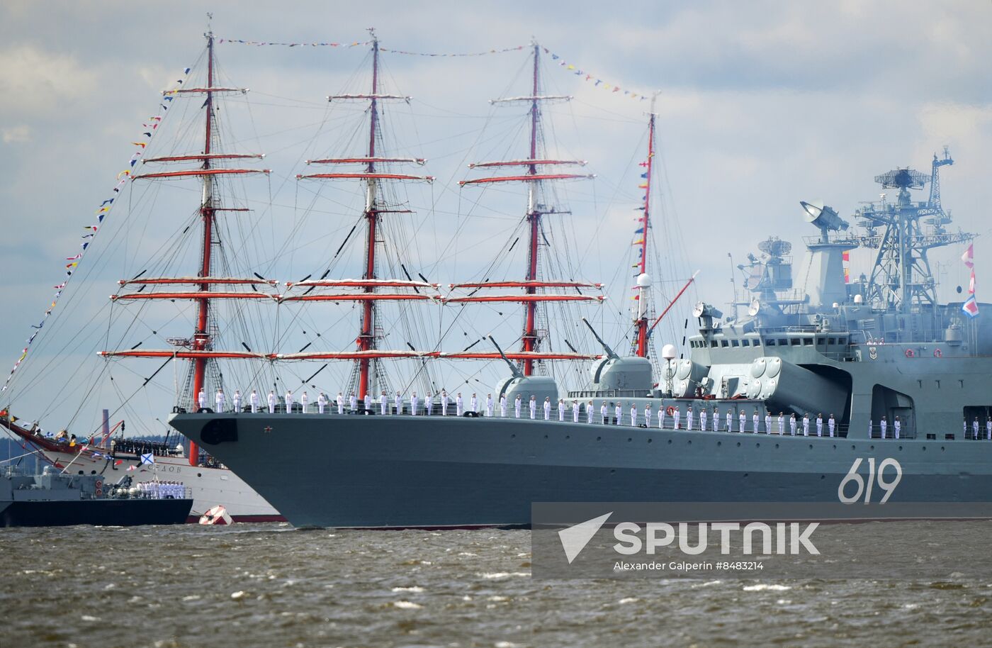 Russia Navy Day Parade Rehearsal