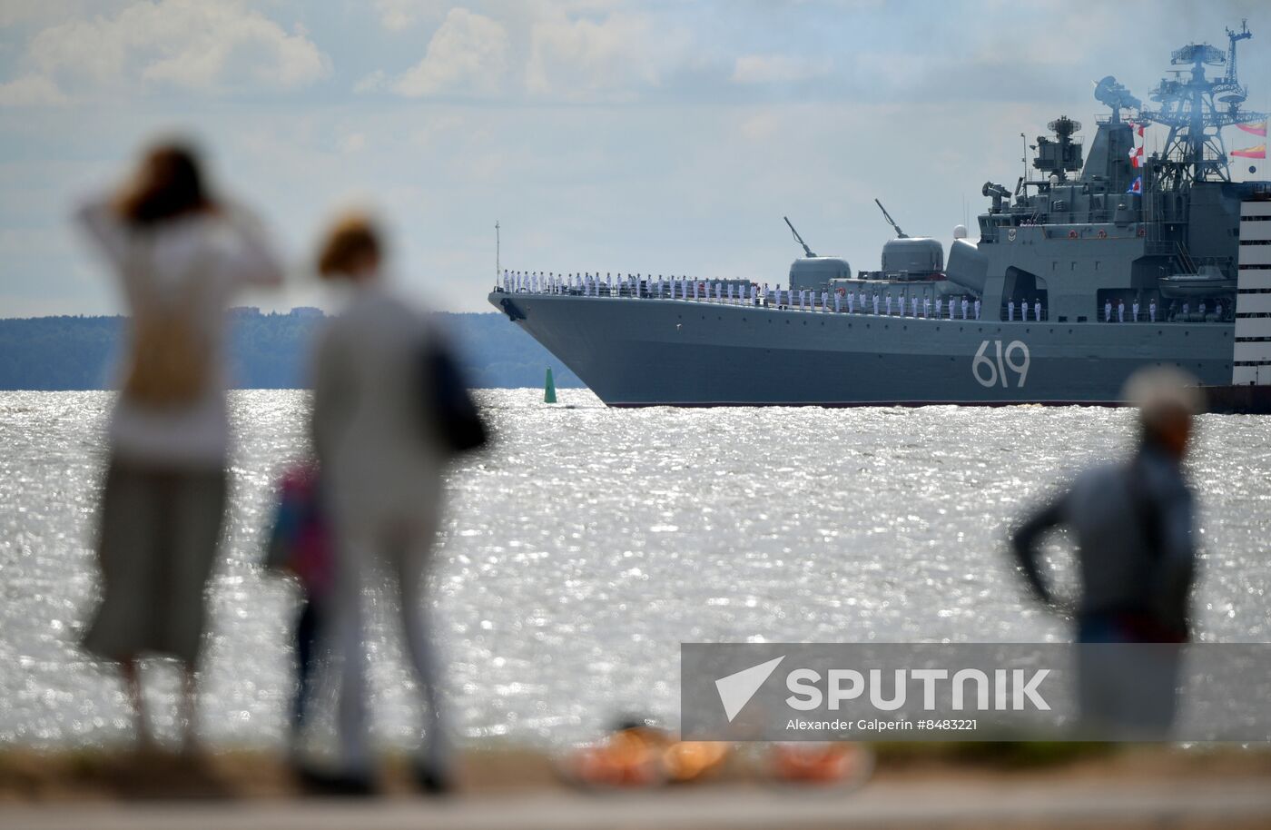 Russia Navy Day Parade Rehearsal